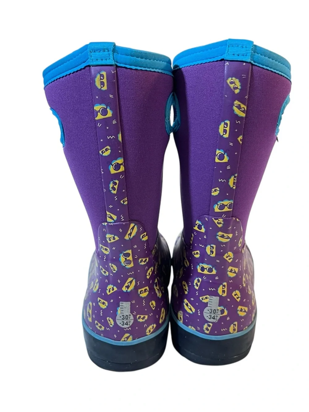 Bogs K Classic II Tacos Winter Snow Boots Girls Size 3